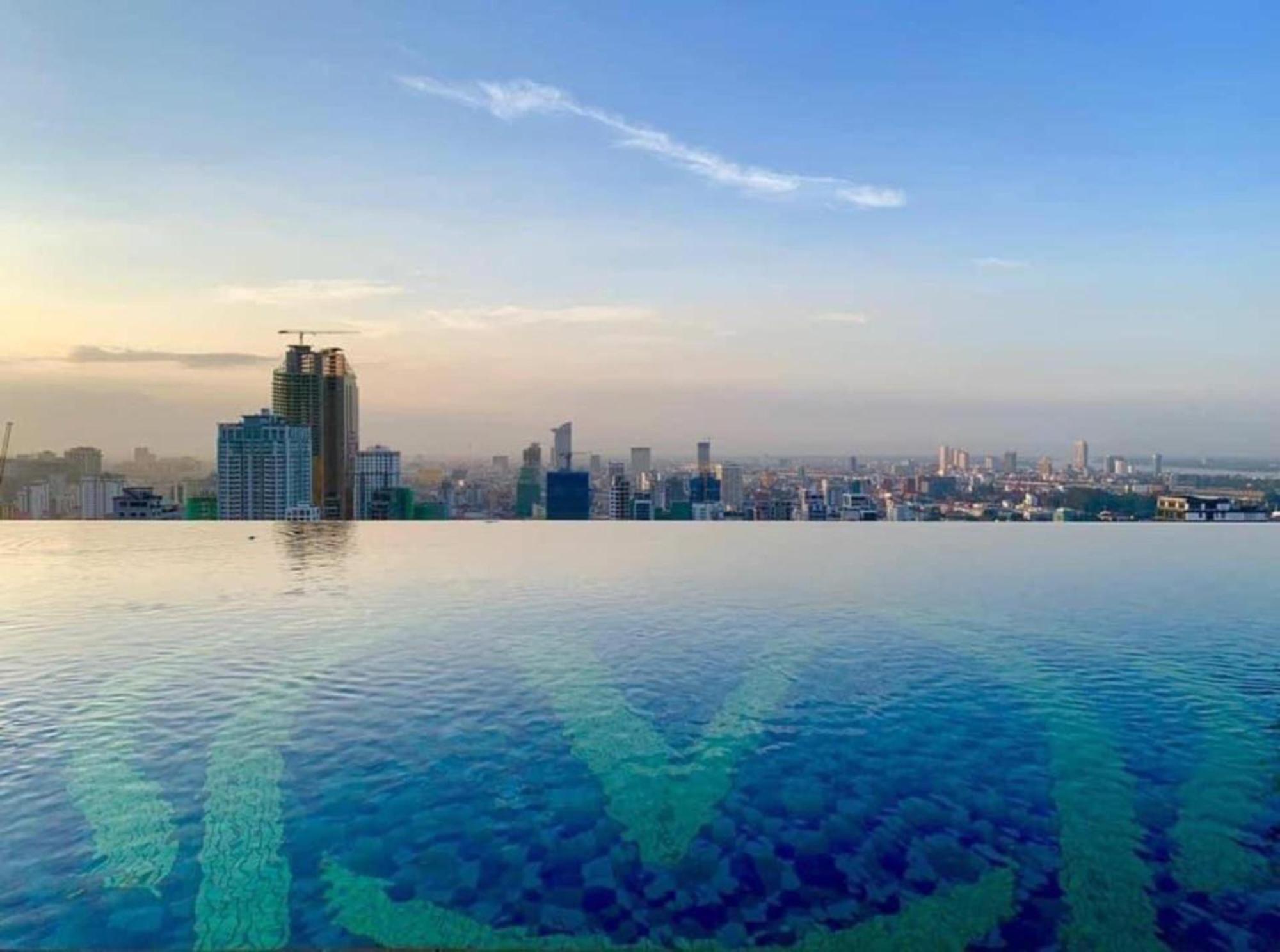 The View Serviced Residence 豪景日式酒店公寓 Phnompenh Exteriér fotografie